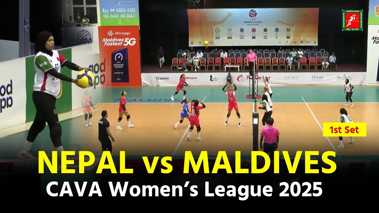 NEPAL PC (NEP) vs HURAA CC (MDV) | 1st Set | BVF | CAVA Women’s League 2026