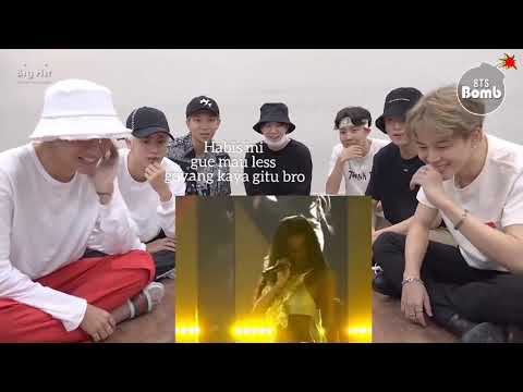 BTS Reacts To TYLA S Water MV Bts Army Kpop Btsarmy Jungkook Kimtaehyung