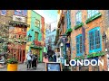 [4K]🇬🇧 London Walk: Seven Dials, Covent Garden, Neal's Yard, Eurostar to Paris 💕 2022