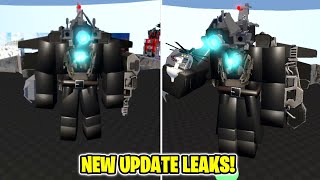 UPGRADED TITAN CAMERAMAN! - ULTIMATE SKIBIDI TOILET ROLEPLAY 2 LEAKS AND RELEASE DATE!