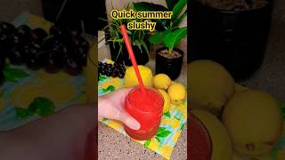 Quick summer slushy drink summer slushies drink colddrink