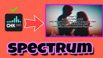 Tutorial AUDIO SPECTRUM di android - terbaru dan termudah! !