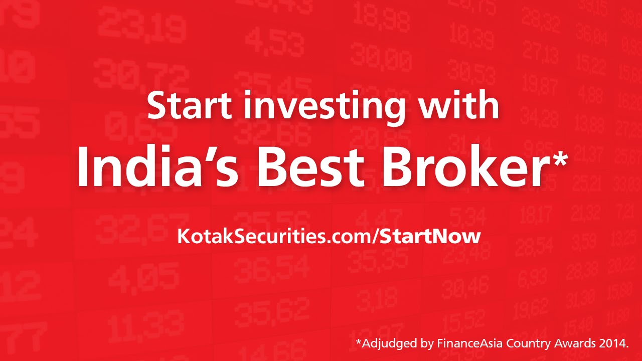 Start Online Stock Trading at Kotak Securities India's Best Broker