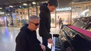 Savant Teaches Street Pianist Beethoven’s Fifth