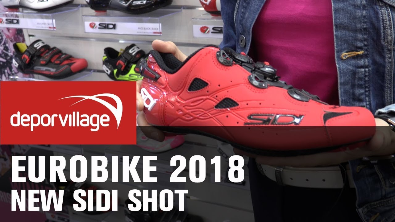 sidi shot matt red