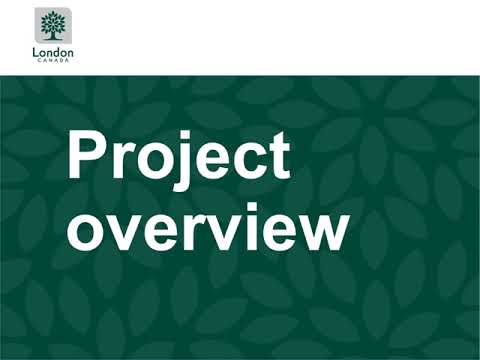 Narrated pre-construction presentation of Valleyview Infrastructure Renewal Project