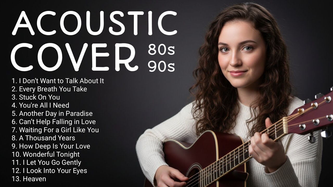 I Don’t Want to Talk About It - Every Breath You Take - Stuck On You | Acoustic Covers of 80s & 90s