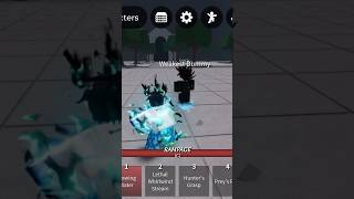 I learned back dash cancel tech #roblox #thestrongestbattlegrounds