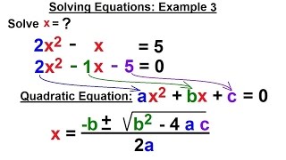 ALGEBRA & PRE-ALGEBRA REVIEW: Ch 2 Review (51 of 54) Find x= (Solving Equations: 7)