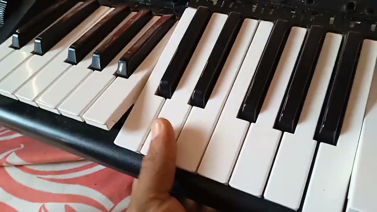 como concertar tecla falhando no Yamaha s650