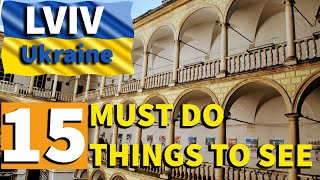 Best things to see in LVIV | 15 MUST DO THINGS | Ukraine | Travel Guide