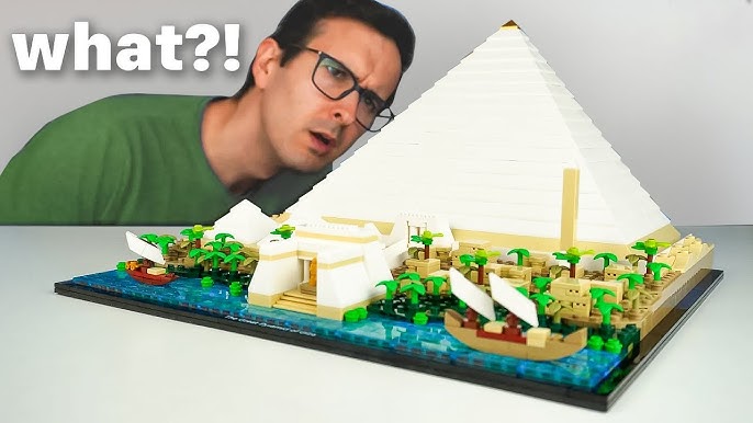 Lego Architecture 21058 The Great Pyramid of Giza / Cheops Pyramide -  YouTube