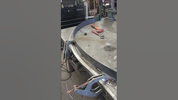 Fabricating metal sculpture - Kevin Caron