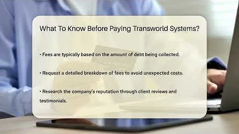 What To Know Before Paying Transworld Systems? - CreditGuide360.com