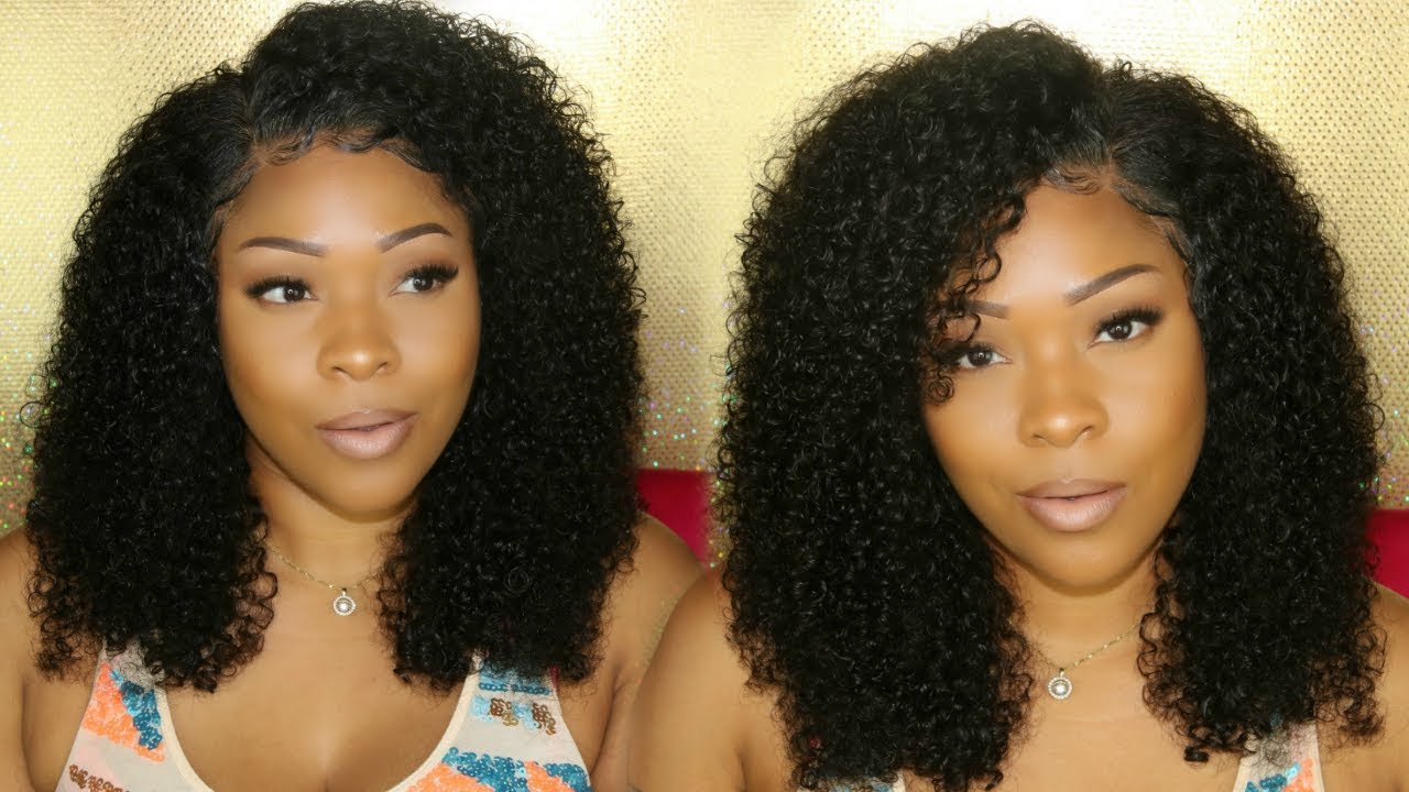 New Super Pretty Kinky Curly 360 Lace Frontal Wig | Frontal Install At Home | OmgHerHair