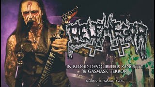 Belphegor - In blood Devour This Sanctity & Gasmask Terror @ Mörkaste Småland 2016