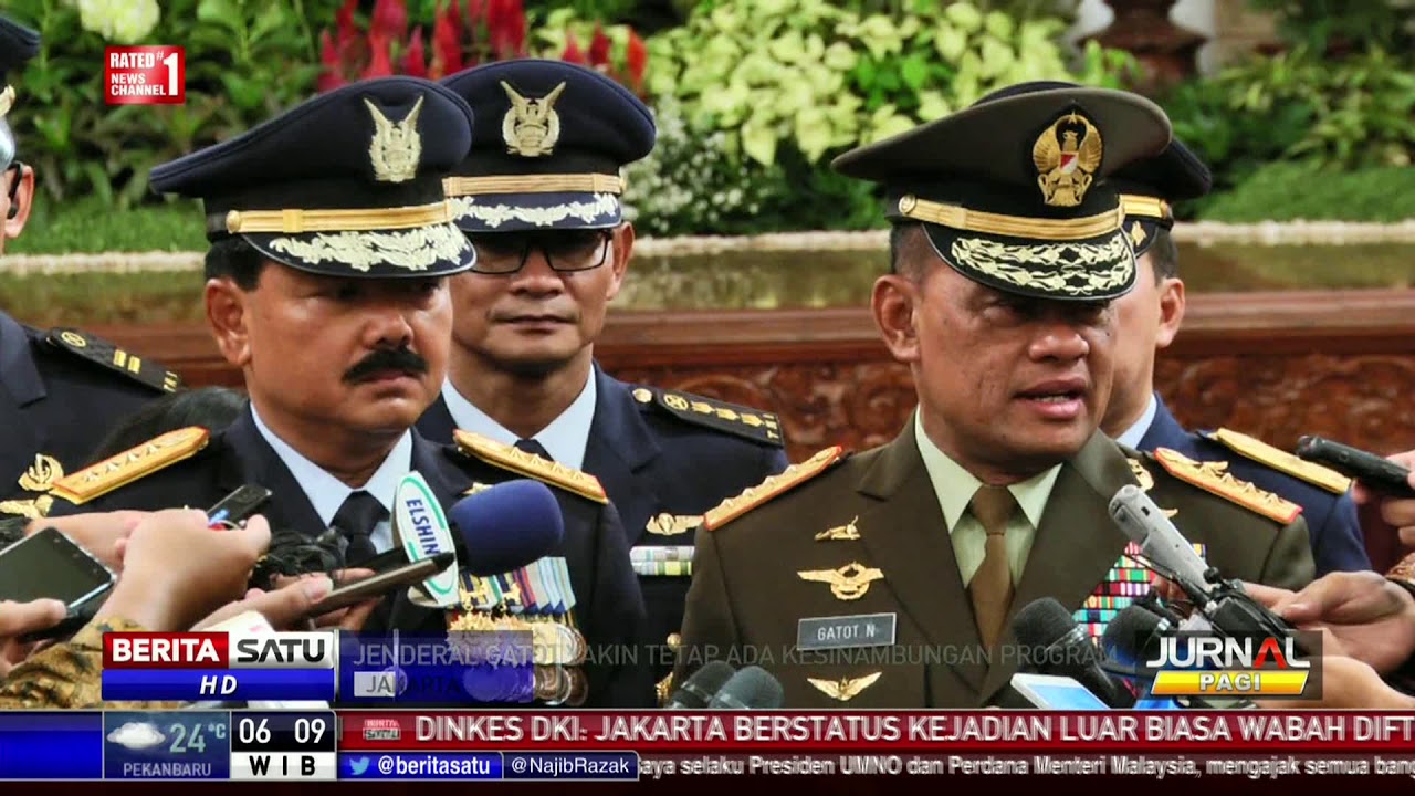 Jenderal Gatot: Sekarang Hadi Tjahjanto Atasan Saya