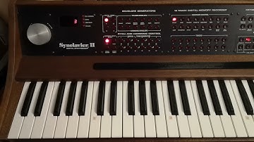 J.S. Bach No.13 in A minor BWV 784 from Two-Part Inventions - Played on a 41 Year-Old Synclavier II!