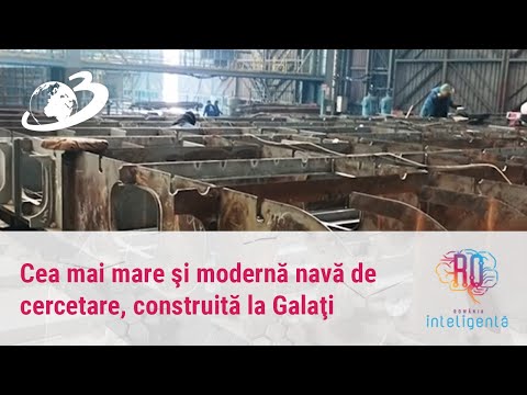 Cea mai mare şi modernă navă de cercetare, construită la Galaţi