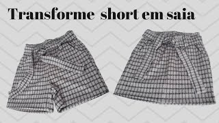 COMO TRANSFORMAR SHORT EM SAIA