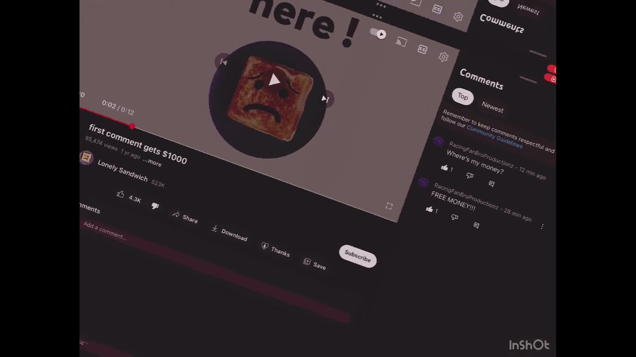 Lonely Sandwich Got Exposed