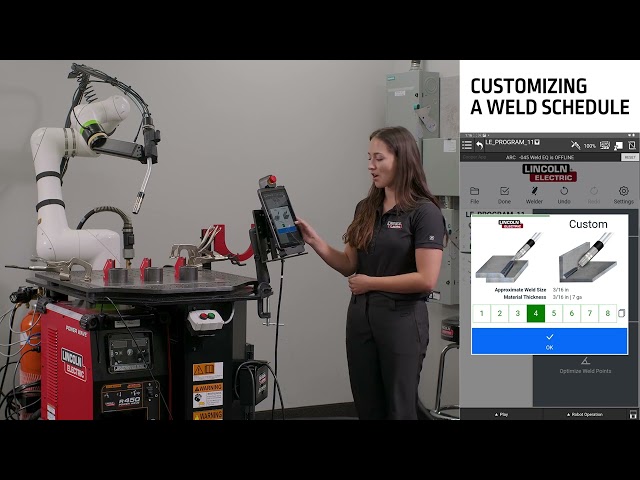 Customizing A Weld Schedule