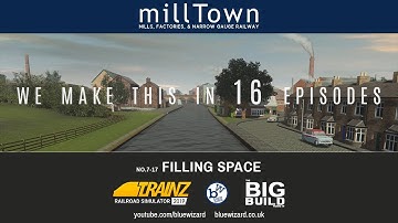 Filling spaces 7/17 |  Creating a detailed Mill Town | Trainz Railroad Simulator 19