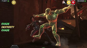 Quake 5/50 vs science adaptoid solo. Micro realm 2.1