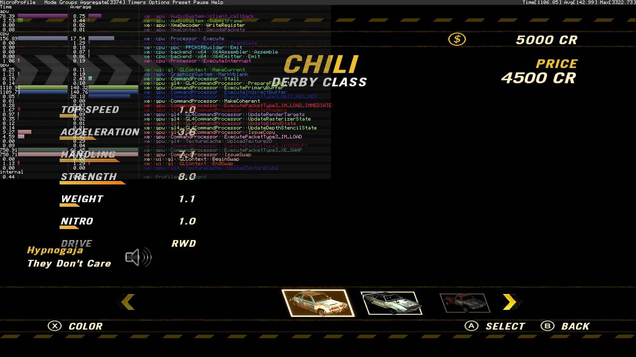 [454D07D2] FlatOut: Ultimate Carnage on Xenia e95a08f