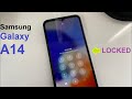 Samsung galaxy a14 reset forgot password  screen lock  pin pattern  hard reset