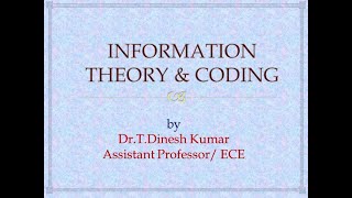 INFORMATION THEORY UNIT 4 CYCLIC PART 1