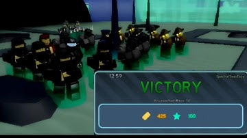 Beating the Spectral Event [Easy mode] on Incursion Defender | Roblox