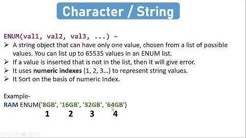 8- Datatypes in SQL | SQL Datatype | String | Numeric | Character | DateTime | | Interview Questions