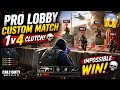 PRO LOBBY CUSTOM MATCH 😈 | 1v4 CUSTOM ROOM CLUTCH 💀 Call Of Duty 2026 