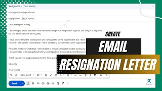 Resignation Letter for Company | Resignation Email for Company | Formal Resignation | Rough Book