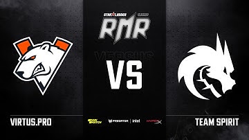 [EN] Virtus.pro vs Team Spirit | Map 3: Overpass | StarLadder CIS RMR Main Event Group Stage