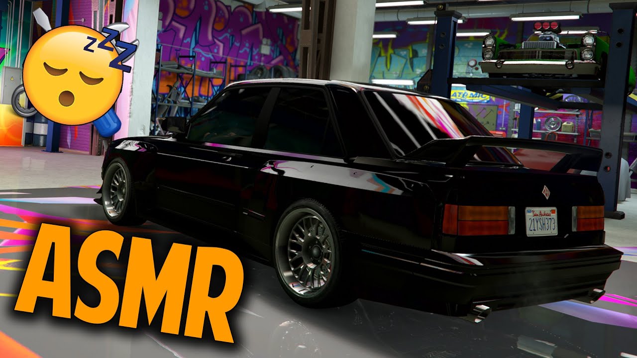 ASMR GTA | NEW CAR CUSTOMIZATION👨‍🔧+ RANDOM EVENT😴