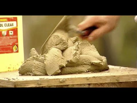 How to Lay Bricks Part 2: Mixing The Mortar - YouTube