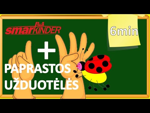 ✅ Sudėtis 1-10 | SmartkinderTV