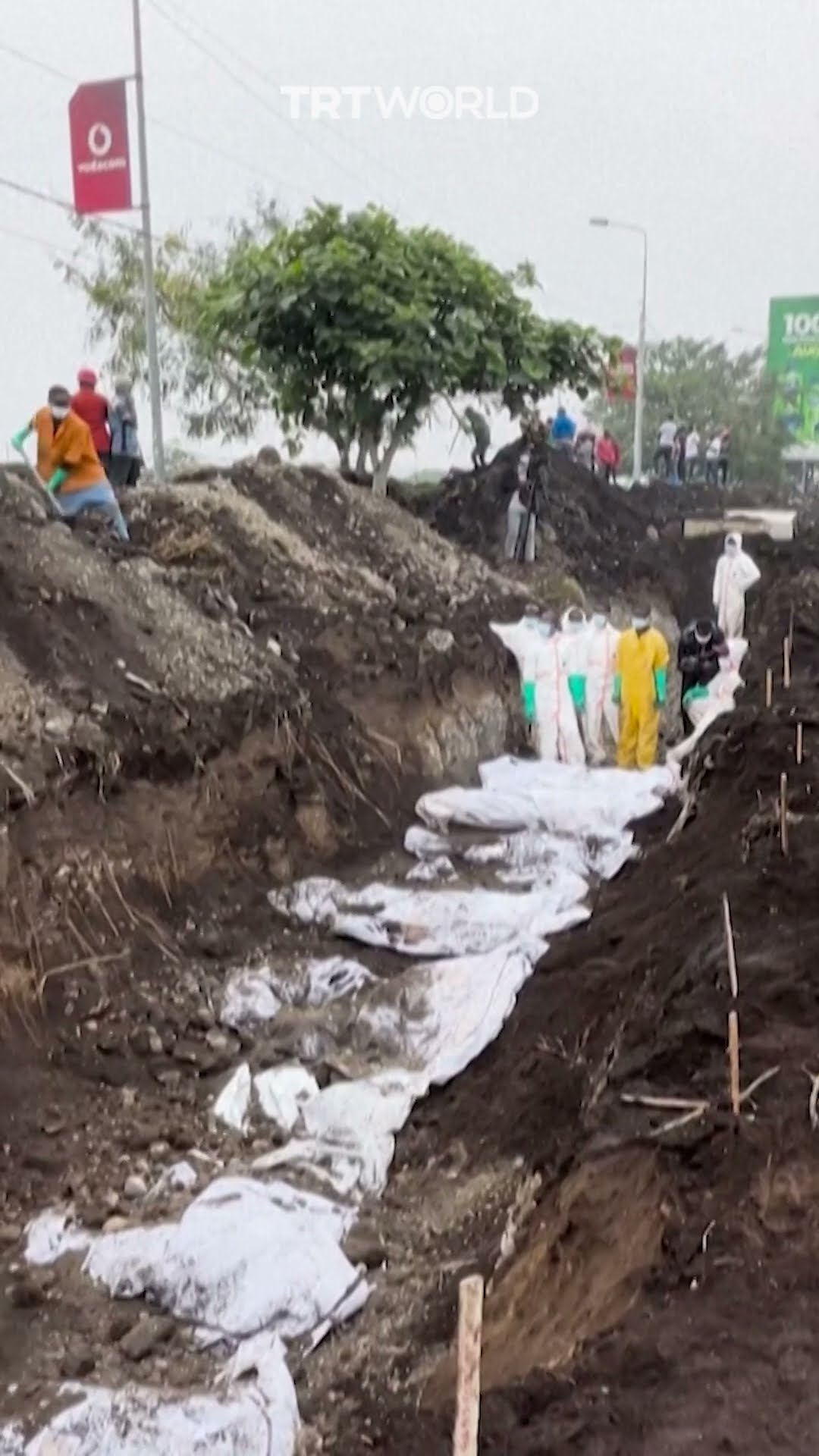DRC holds mass burials for war victims as conflict escalates