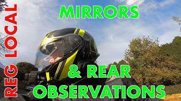 How to Pass an Advanced Bike Test - Mirrors & Rear Observations