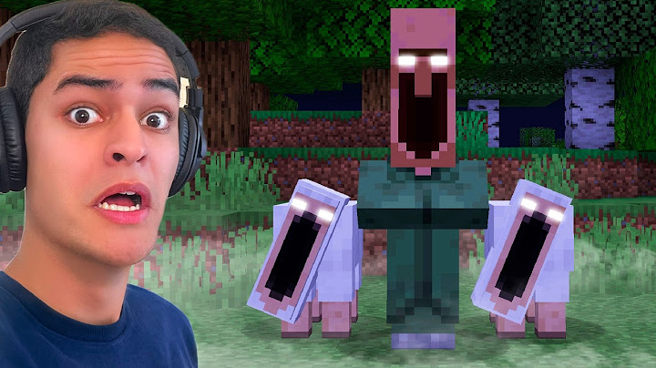 Entrei na seed do villager.exe e isso aconteceu...