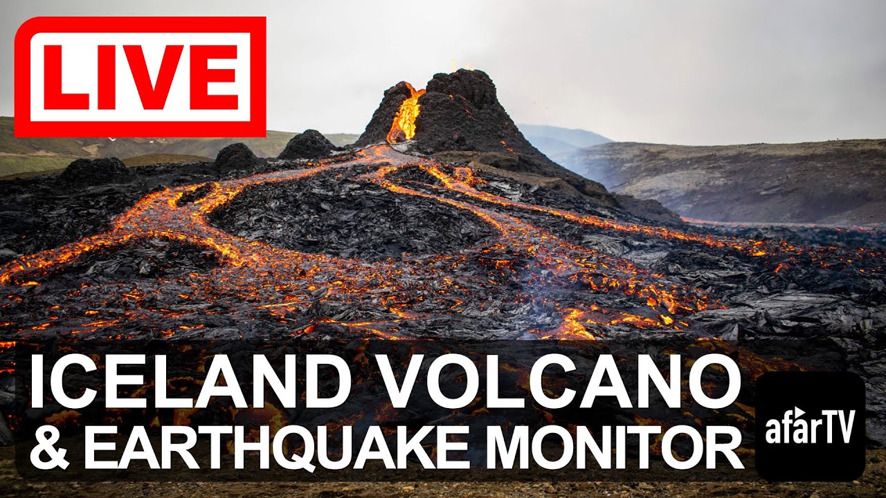 🌎 LIVE 2023 Volcanic Eruption in Iceland. YouTube