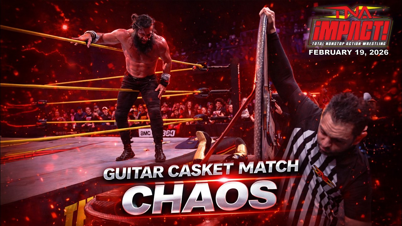 You Won't Believe the WILD Guitar Casket Match!