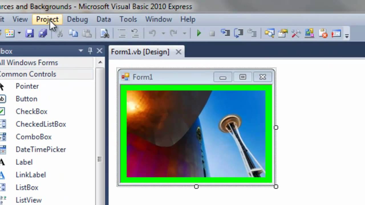 Hướng dẫn how to add background image in visual basic 6.0 đơn giản để làm việc hiệu quả