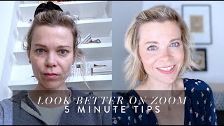 Look good for Zoom / Skype meetings with a 5 minute makeup tutorial & advice on lighting screenshot 2