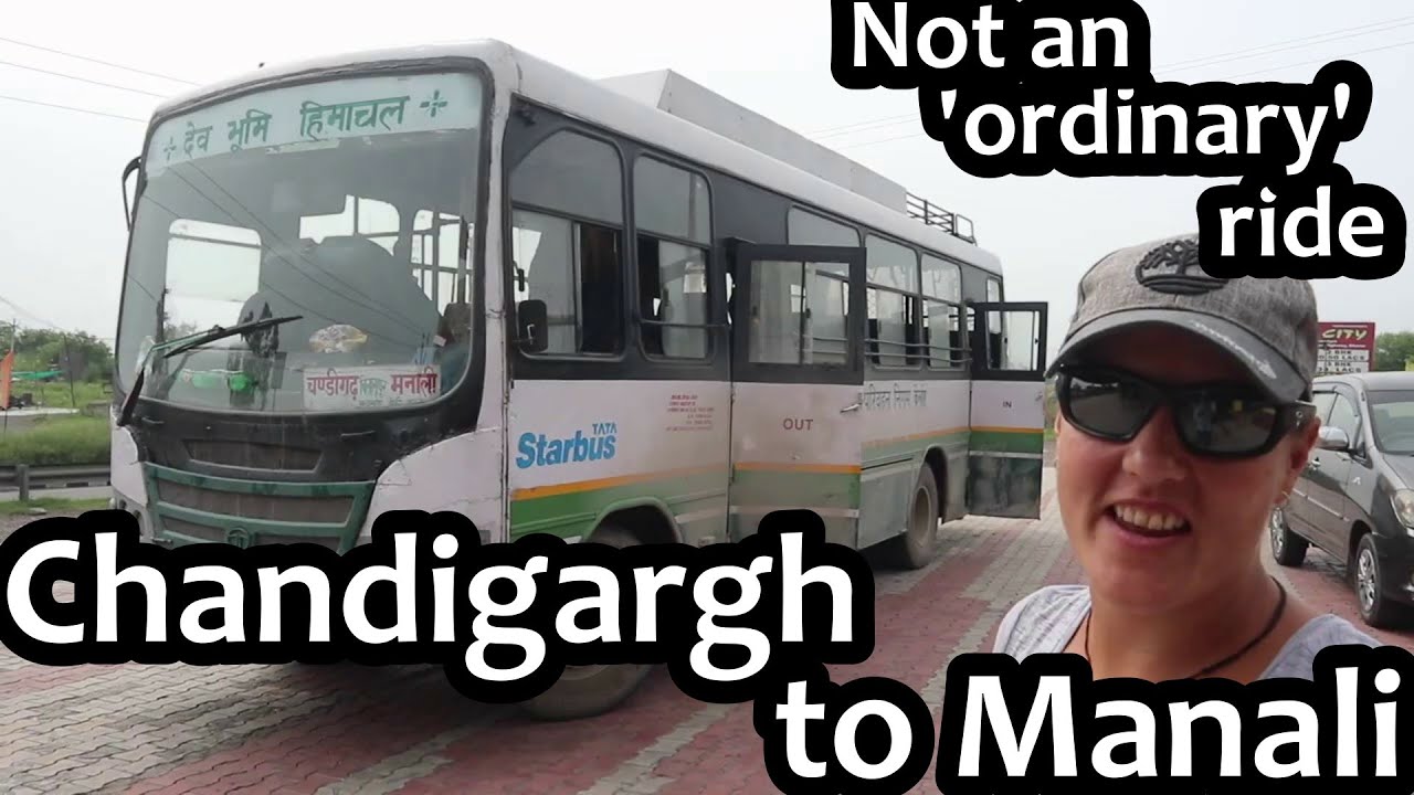An ‘ordinary’ bus from Chandigarh to Manali | Into the Himalayas! (N. India Ep 8)