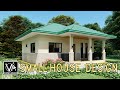 SMALL HOUSE DESIGN IDEA 9x10 Meters (90 SQM)