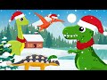Dinosaur Lullaby | Christmas Winter Sleep Music for Kids and Babies | Dino Lullaby | Relaxing Music