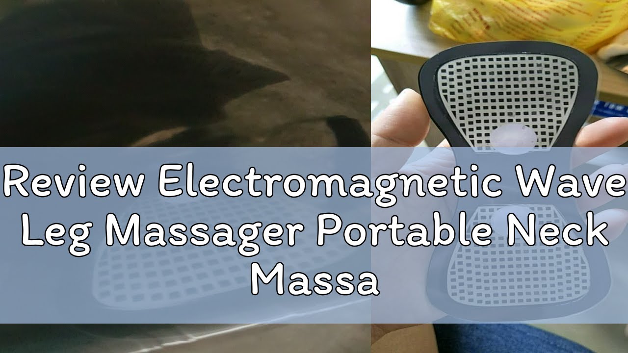 Review Electromagnetic Wave Leg Massager Portable Neck Massager Mini Electric Convenient Intelligen